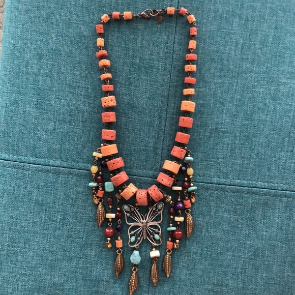 Lucky Brand Statement Necklace - Picture 2 of 6